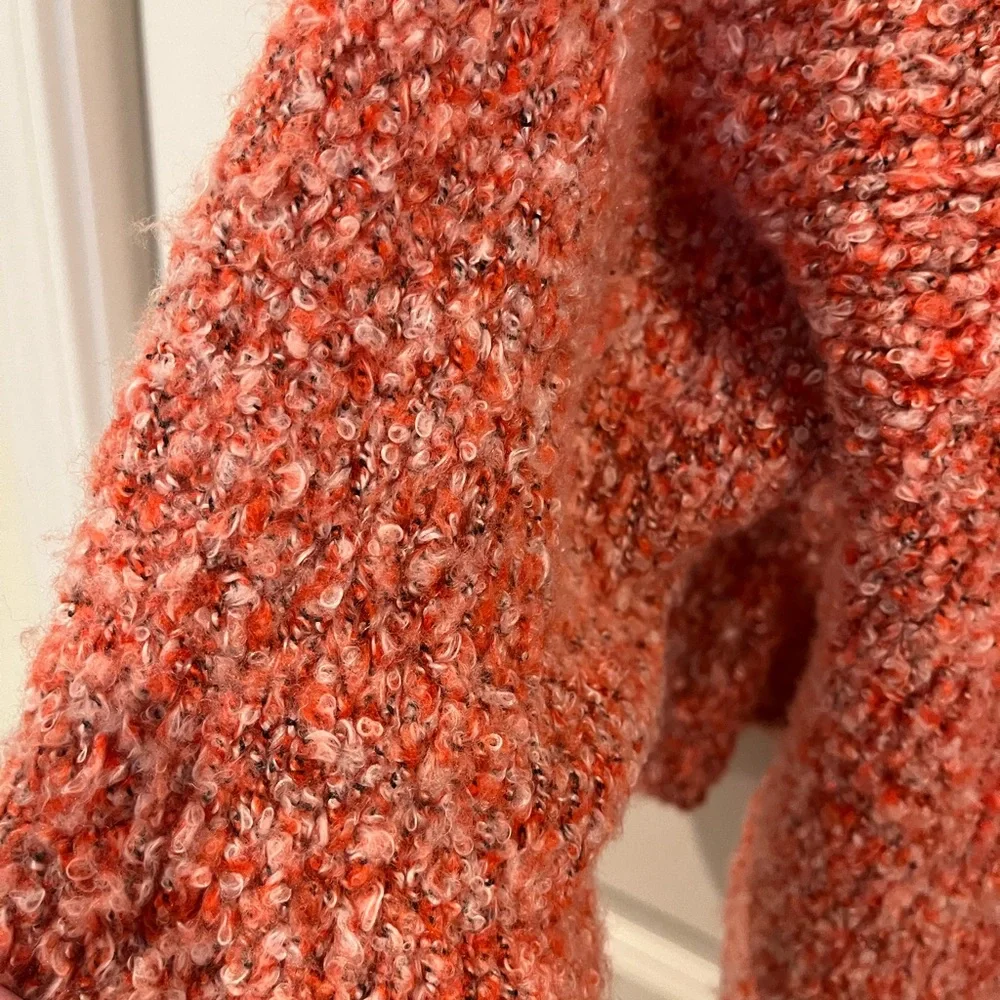 Free people chunky neck sweater; size L; only worn twice! - Picture 4 of 6